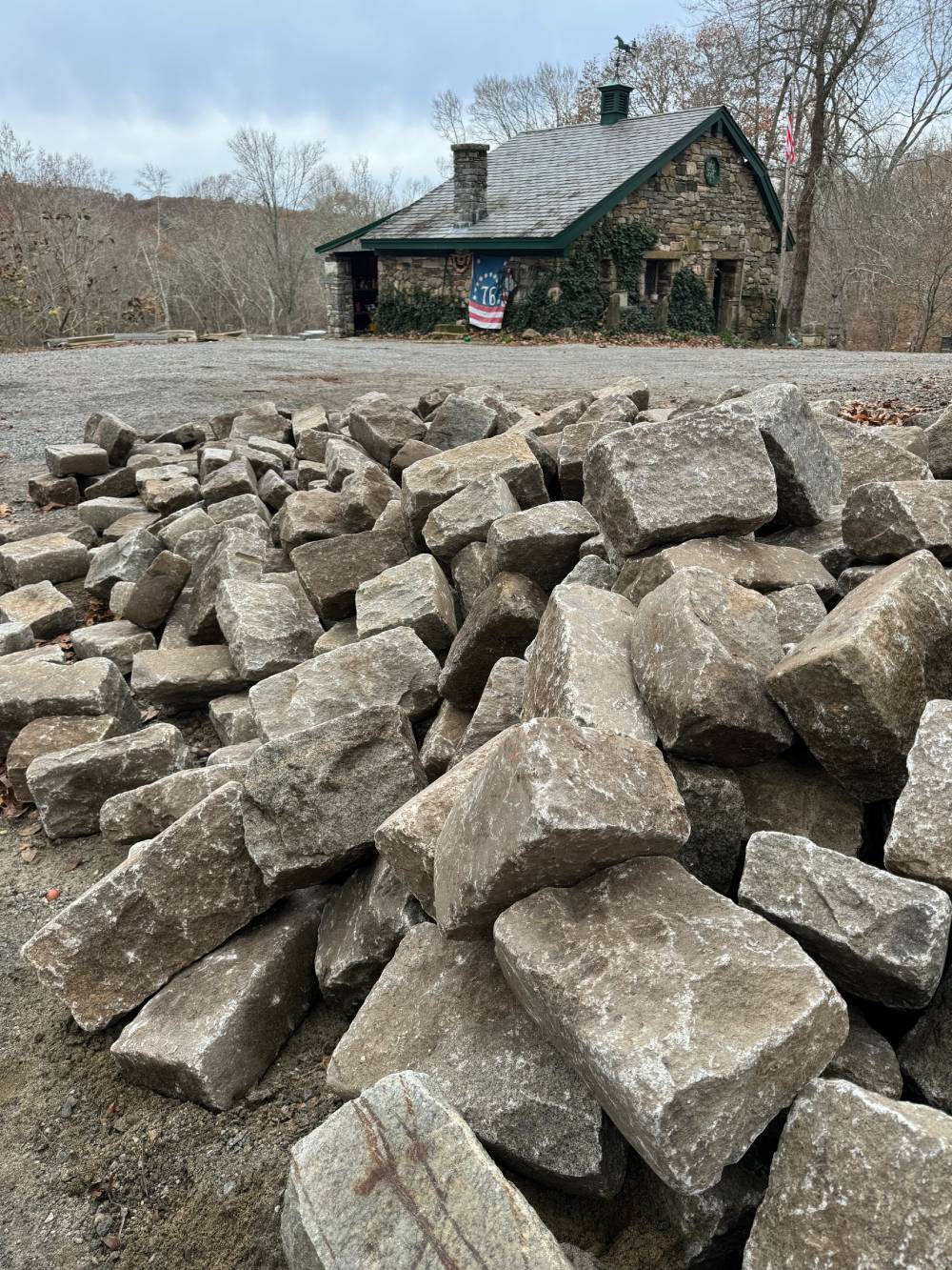 Durable Reclaimed Cobblestone For Landscaping