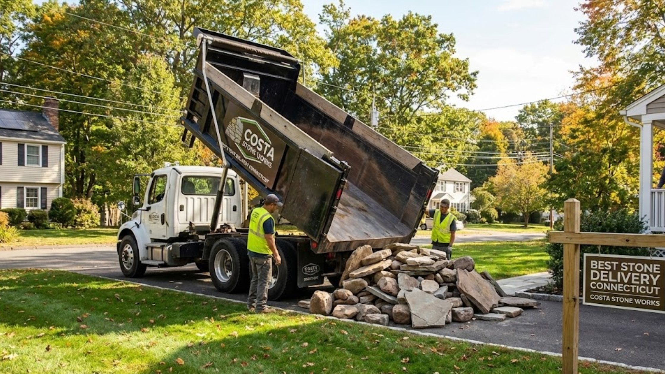 Best Stone Delivery Connecticut | Costa Stone Works