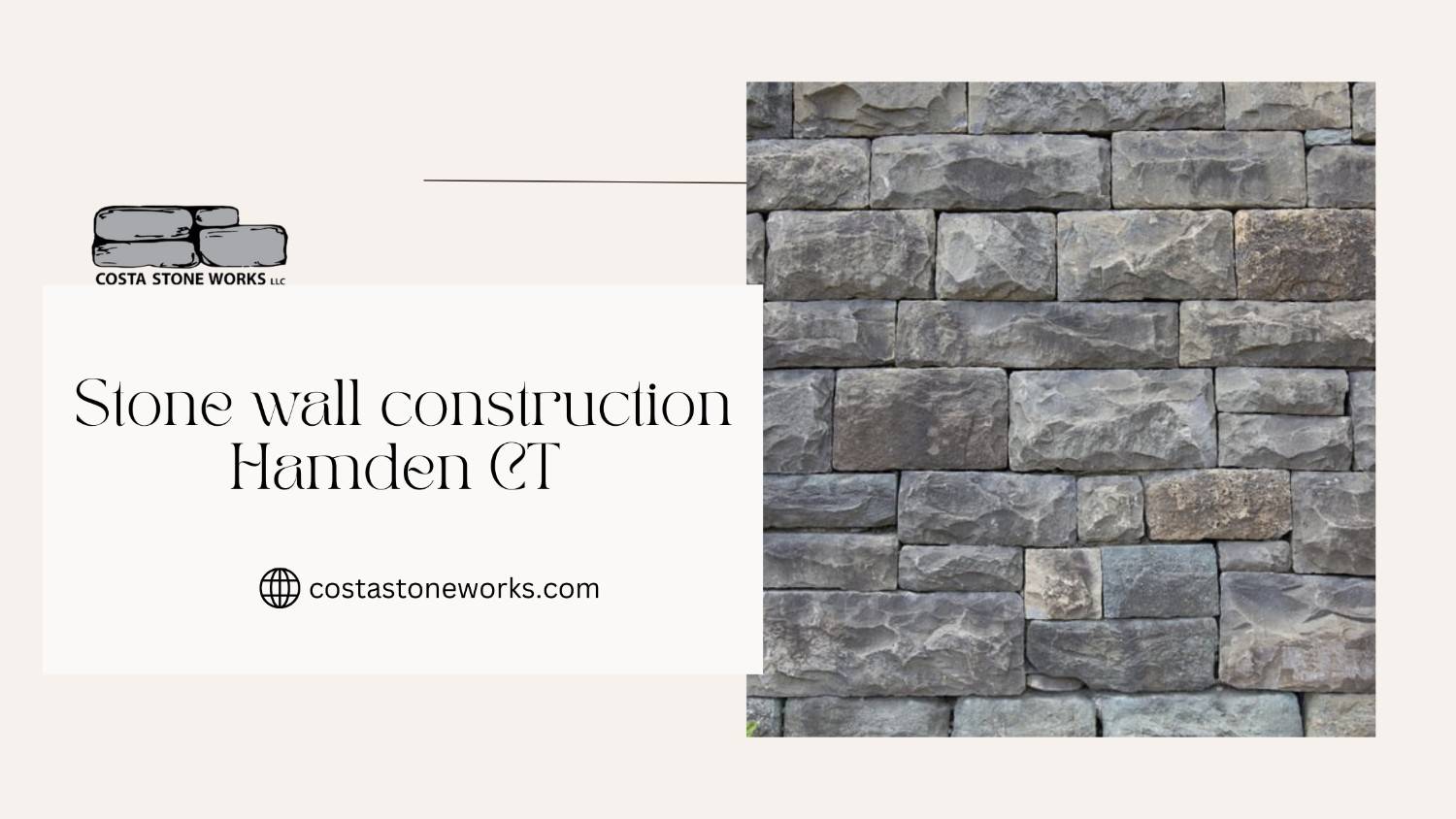 Stone wall construction Hamden CT