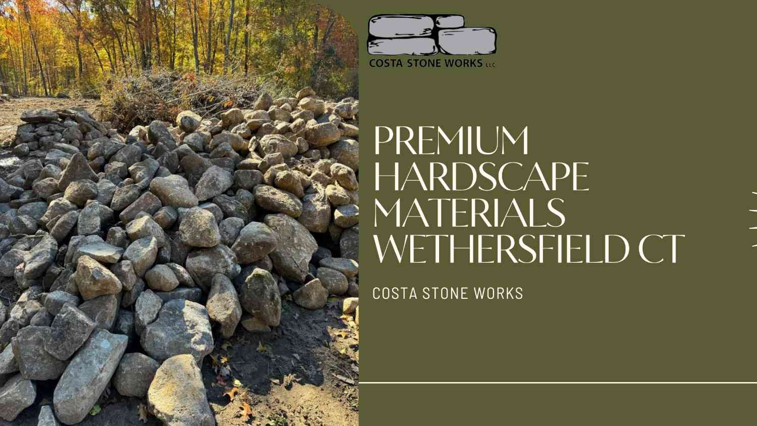 Premium hardscape materials Wethersfield CT